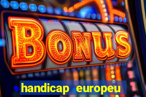 handicap europeu empate - 1