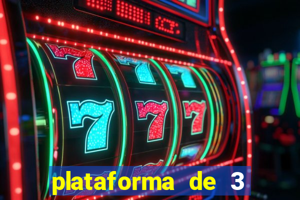 plataforma de 3 reais jogo