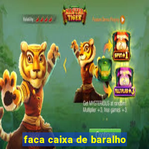 faca caixa de baralho