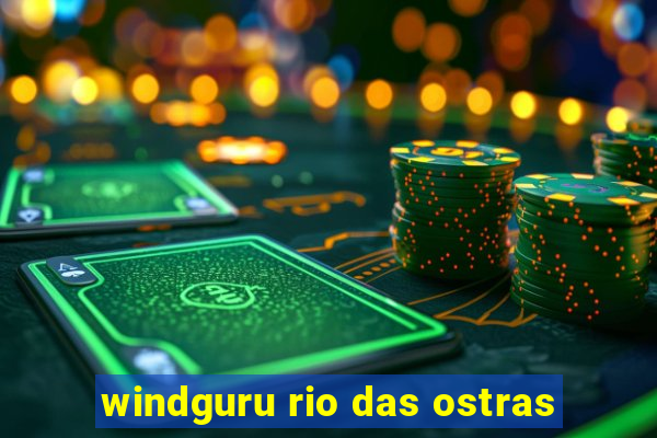 windguru rio das ostras