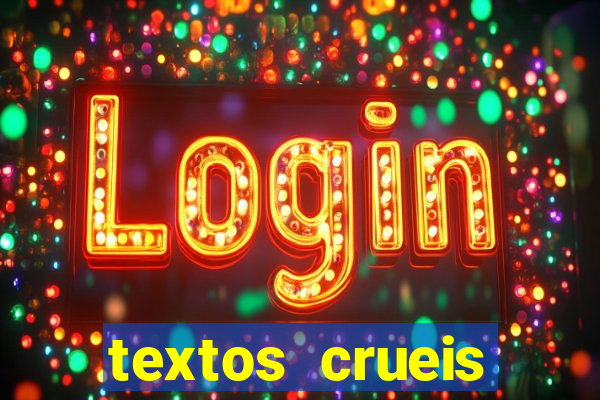 textos crueis demais para serem lidos rapidamente pdf