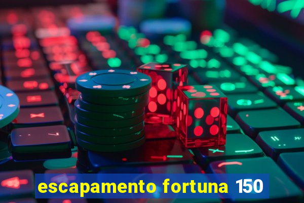 escapamento fortuna 150