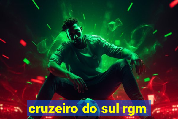 cruzeiro do sul rgm