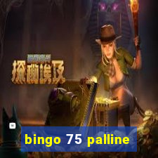 bingo 75 palline