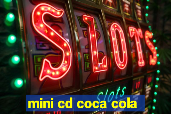 mini cd coca cola