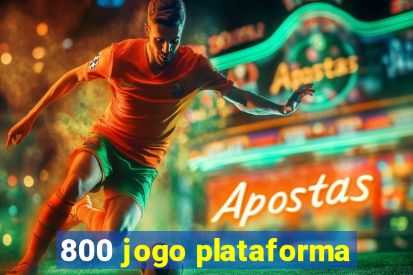 800 jogo plataforma