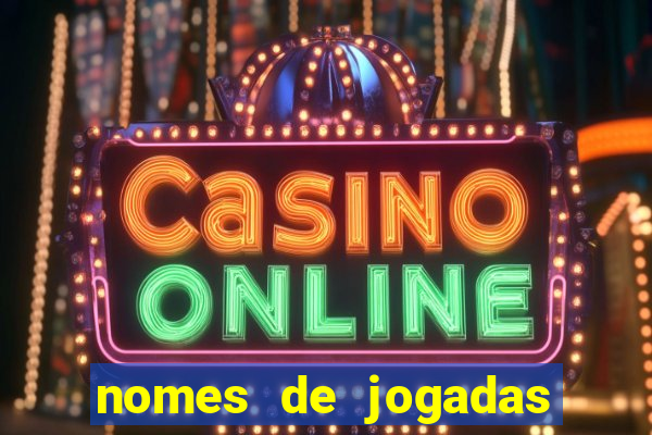 nomes de jogadas de poker