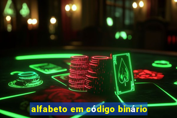 alfabeto em código binário