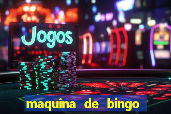 maquina de bingo show ball