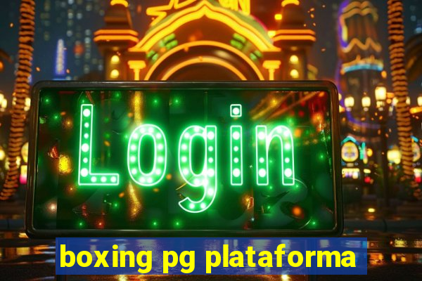 boxing pg plataforma