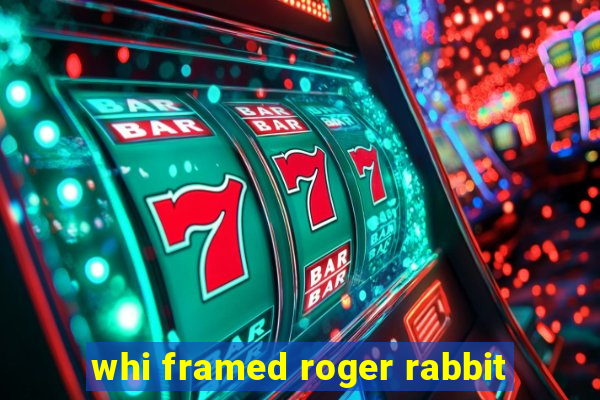 whi framed roger rabbit