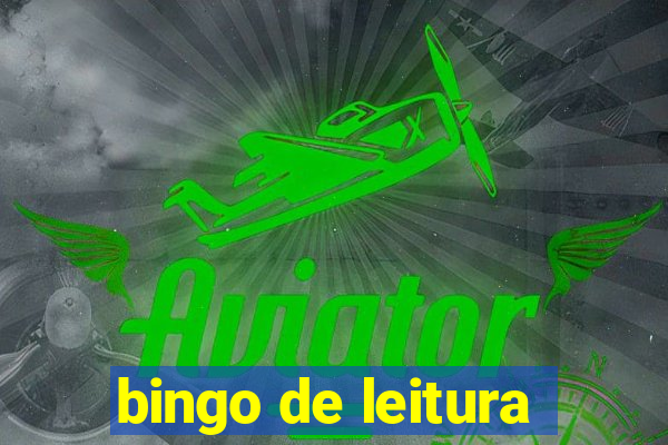 bingo de leitura