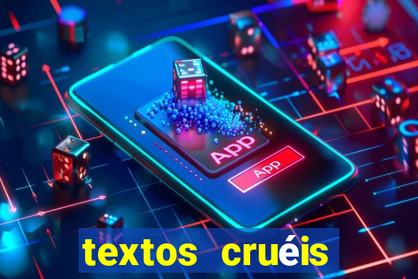 textos cruéis demais para serem lidos rapidamente pdf