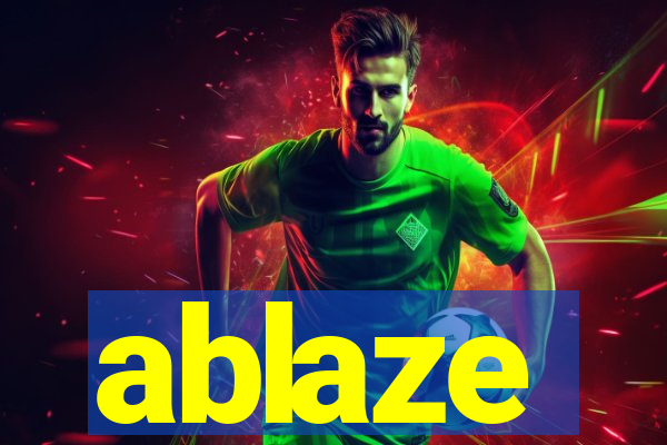 ablaze