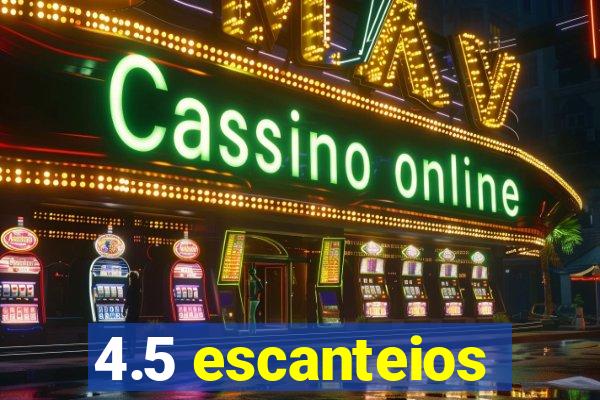 4.5 escanteios