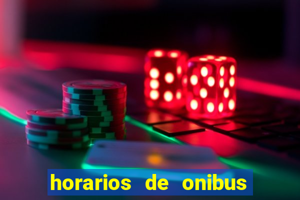 horarios de onibus cassino cidade nova